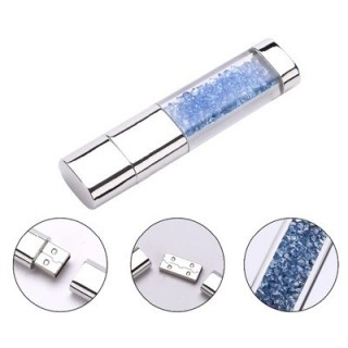 Rhinestone Crystal USB Flash Drive - 16GB 04
