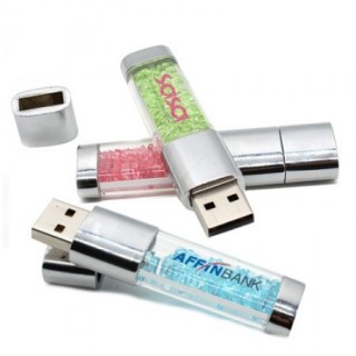 Rhinestone Crystal USB Flash Drive - 8GB 09