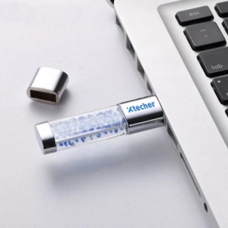 Rhinestone Crystal USB Flash Drive - 8GB 07
