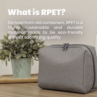 rPET Organizer Tech Toiletry Travel Pouch 05