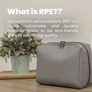 rPET Organizer Tech Toiletry Travel Pouch 05