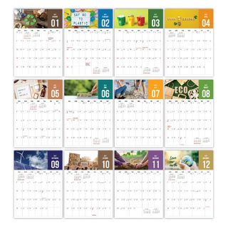 Save Our Planet Wire-O Desk Calendar 2027 04