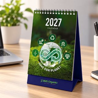 Save Our Planet Wire-O Desk Calendar 2027 02