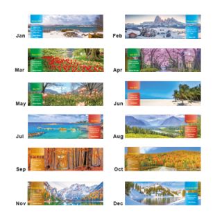 Seasonal Wonders Calendar 2027 04