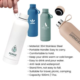 SEEK Thermos Coated Stainless Steel Bottle V2 - 500ml 09
