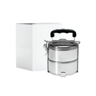 Signature 2 Tier Stainless Steel Tiffin Box - 14cm 06