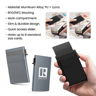 SIVA - RFID Block Card Holder with Sleeve 10