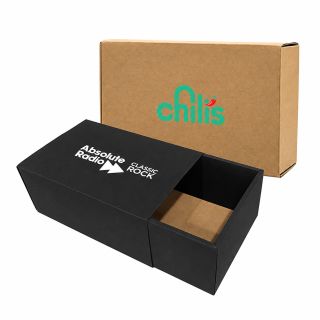 Slide Gift Box with Shredded Paper