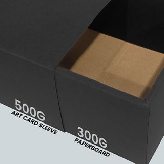 Slide Gift Box with Shredded Paper 04