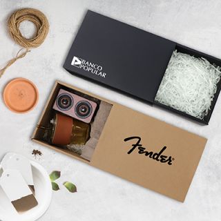 Slide Gift Box with Shredded Paper