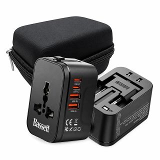 SMART Travel Adapter 2 Type-C 20W PD + 2 USB Charger