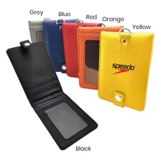 Smooth PU ID Holder Flip Open Wallet 07