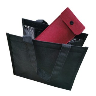 Snap Closure Felt Pouch 05