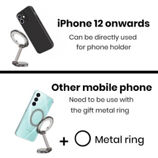 SNAP 810-Degree Magnetic Phone Holder 07