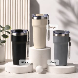 SNAPSIP Stainless Steel Bottle with Strap - 600ml 05