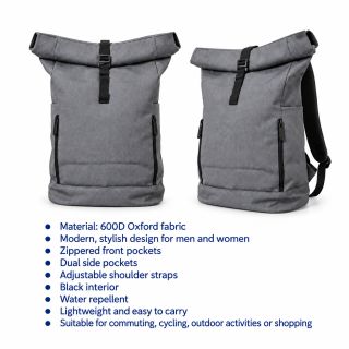 SNAZZY Rolltop Backpack 08