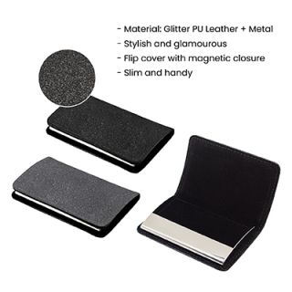 SPARK PU Leather Name Card Holder 06