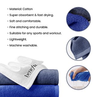 SPORTS Pure Cotton Sports Towel (1100x200) - 110g 08