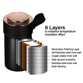Stainless Steel Braised Thermos with Spoon - 600ml 04