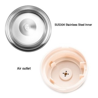 Stainless Steel Braised Thermos with Spoon - 600ml 07