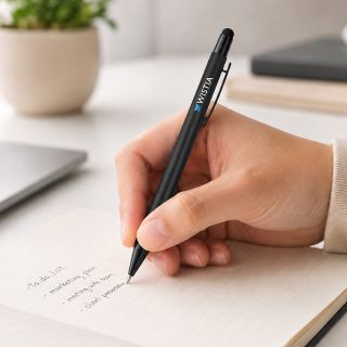 STAR Matte Stylus Press Action Metal Ball Pen
