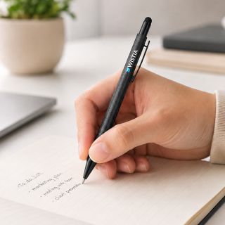 STAR Matte Stylus Press Action Metal Ball Pen 02