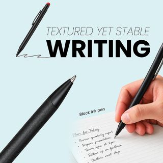 Stylus Press Action Metal Pen 04