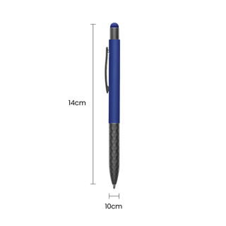 TOUCH Stylus Press Action Aluminum Ball Pen 06