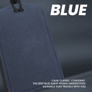 SUEDE PU ID Card Holder with Key Ring 06