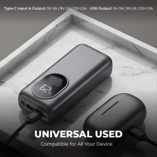 QuickPower Charge-Brite Power Bank - 10000mAh 16