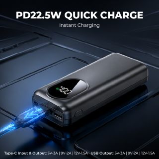 QuickPower Charge-Brite Power Bank - 10000mAh 15