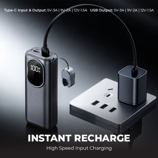QuickPower Charge-Brite Power Bank - 10000mAh 03