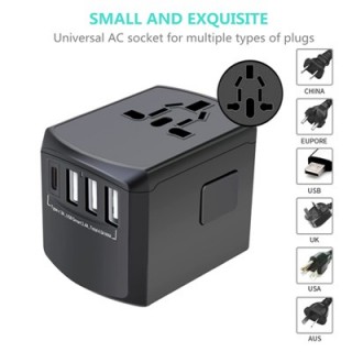 SWIFT Travel Adapter Triple USB and Type-C Charger 07