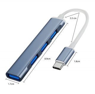 SWIFT 4-in-1 USB 3.0 Hub Type C 06