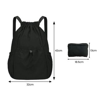 TARGET Foldable Nylon Drawstring Backpack 07