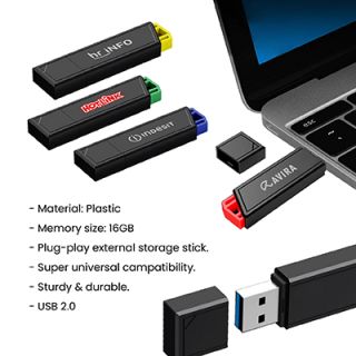 TECH Model USB 2.0 Flash Drive - 16GB 08