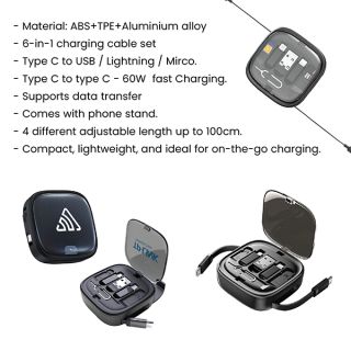 TECH Multi-Charging Travel Kit 12