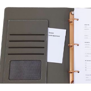 Three-O-Ring Folio Thermo PU Malta 03