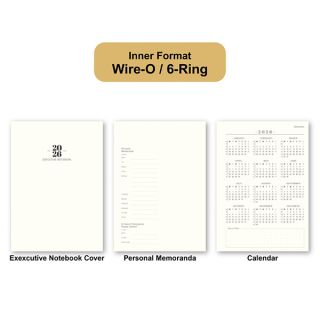 Toggle PU Executive Notebook - A5 Size 12