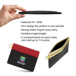 TONY Slim RFID Block PU Card Holder 08