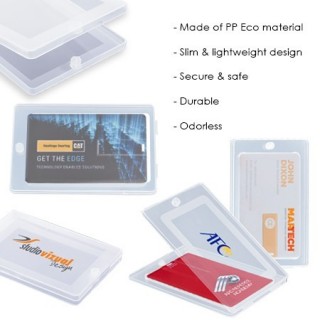 Transparent PP Box for Flip Card USB 07