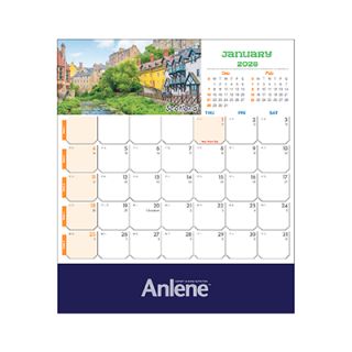 Travel Desk Calendar 2026 02