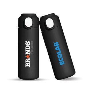 TRAVO Stainless Steel Thermos with Handle - 400ml 01