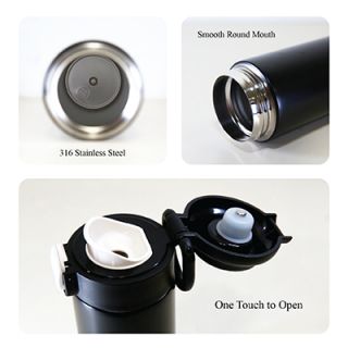 TRAVO Stainless Steel Thermos with Handle - 400ml 04