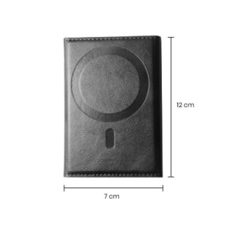 TRIFOLD PU Magnetic Wallet with RFID Block 07
