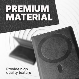 TRIFOLD PU Magnetic Wallet with RFID Block 03