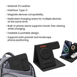 TrioCharge 3-in-1 Wireless Charging Station 10