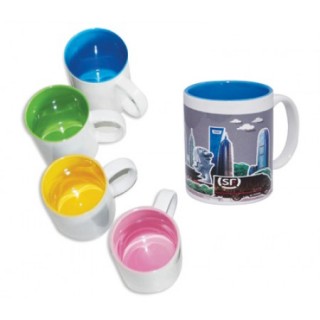 Two-Tone Heat Transfer Ceramic Mug - 325ml 01