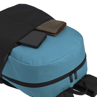 Two Tone Polyester Backpack 04