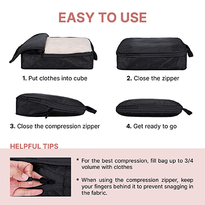 ULTRA Compressible Travel Organiser - L Size 06